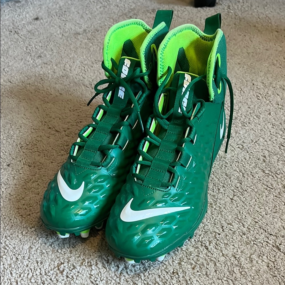 Nike Men’s Green Football Cleats